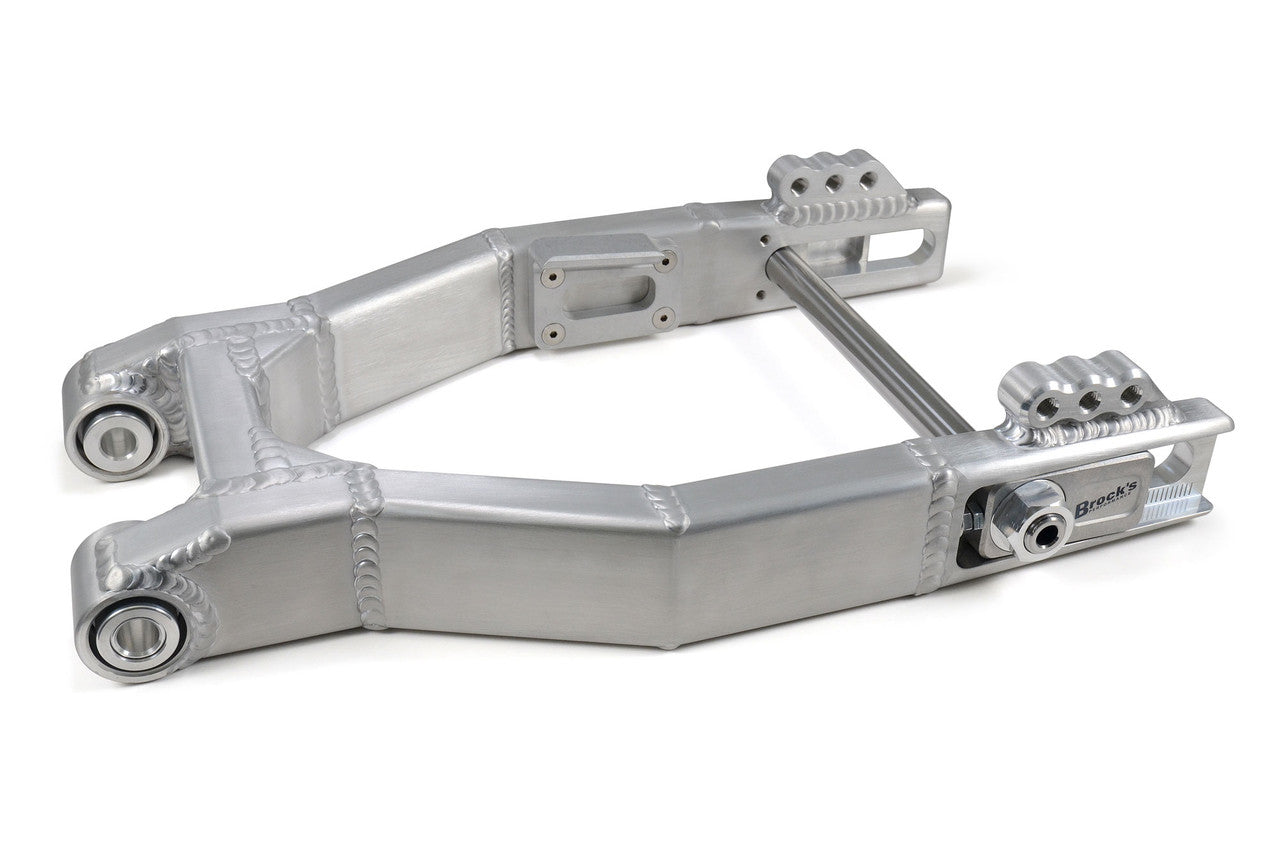 Brock's Performance West Coast Bagger Swingarm (Burnished) for Harley-Davidson Touring Models (09-26)
