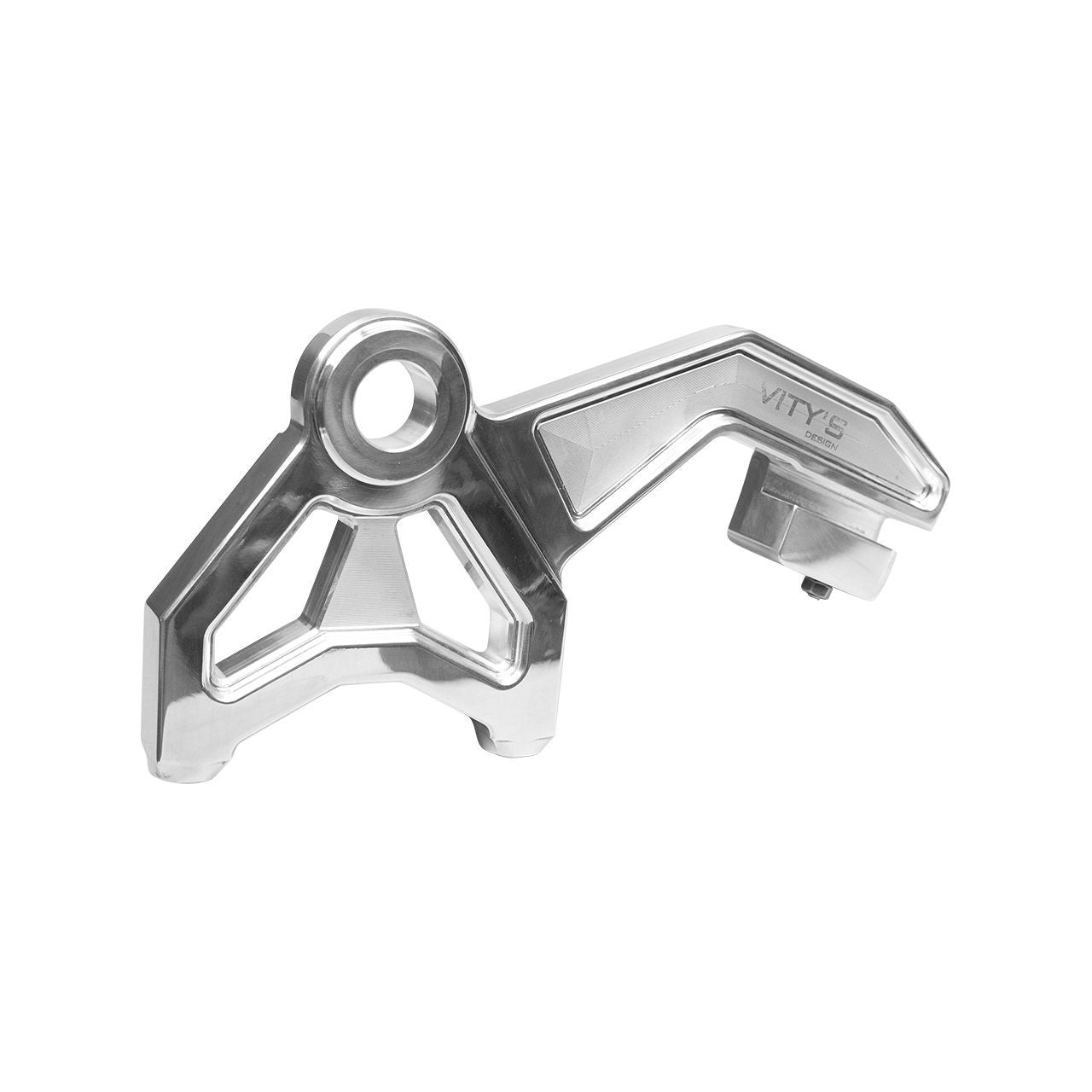 Brock's Performance Vity's Touring Swingarm Caliper Bracket Natural Touring Models (09-26)