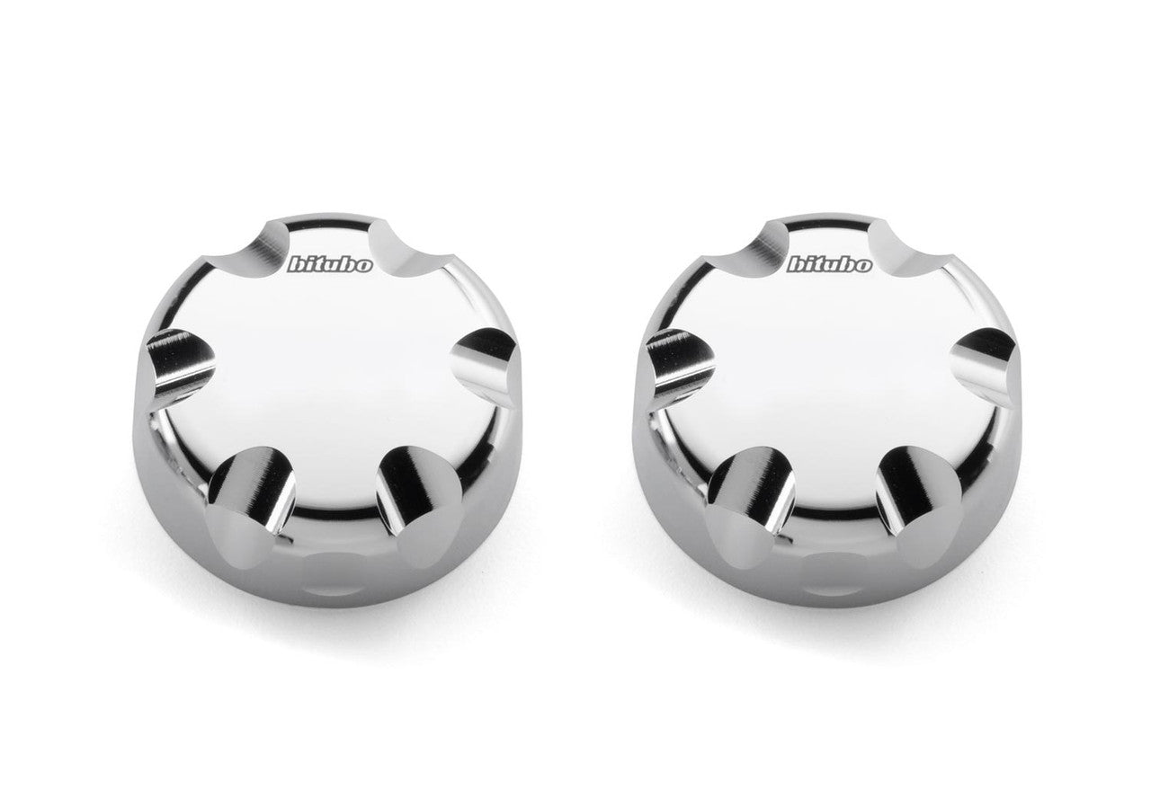 Brock's Performance Bitubo Optional Front Cartridge Cover Set (Chrome)