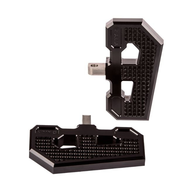 Brock's Performance Racing Driver Floorboards Black Softail (18-24)