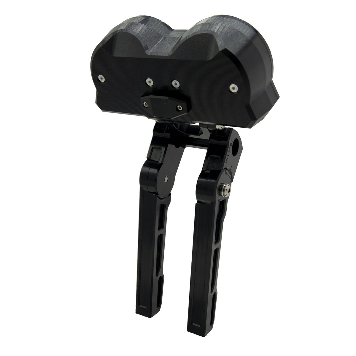 Brock's Performance Adjustable Billet Dual Gauge Housing Black Road Glide (15-24)