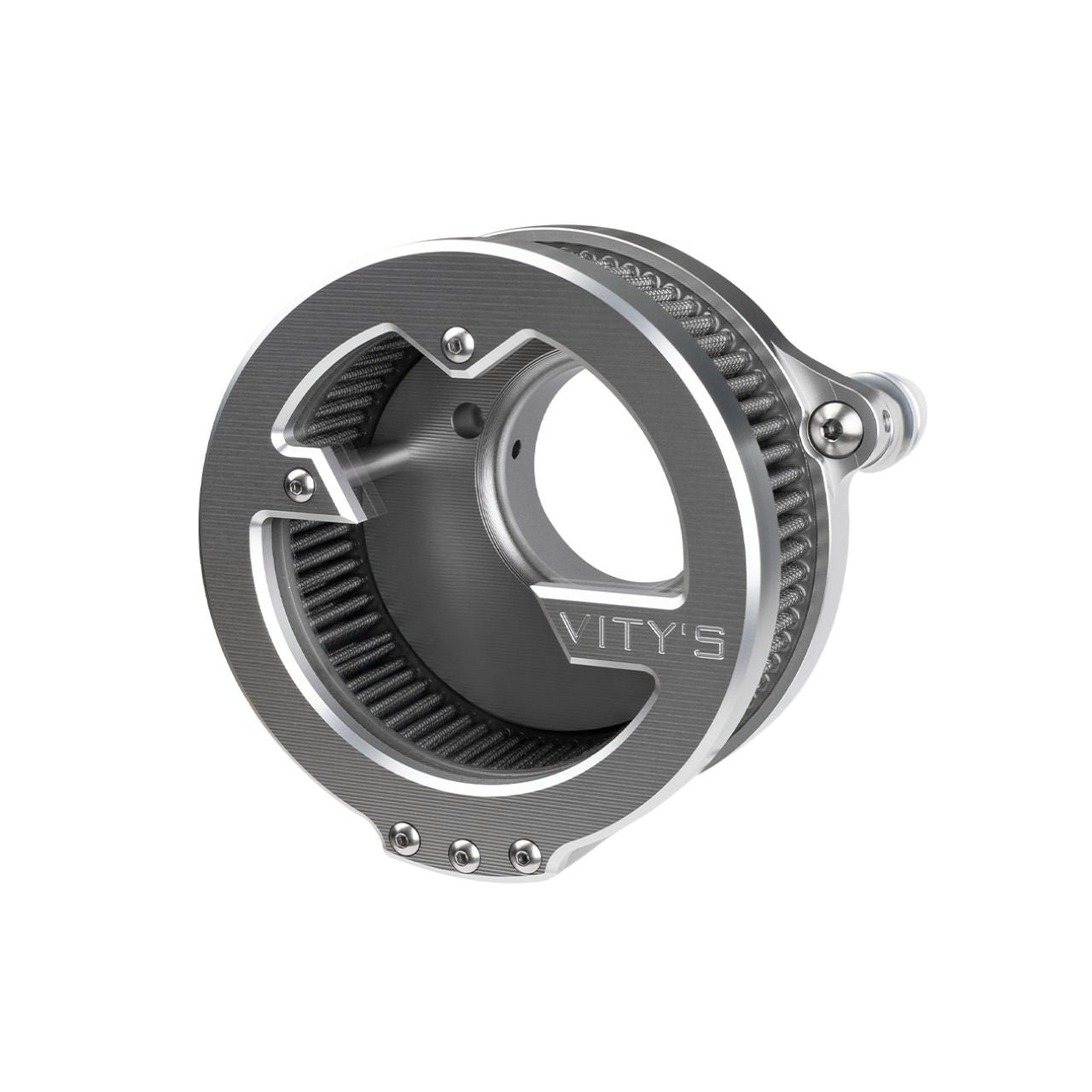 Brock's Performance Massive Air Cleaner Silver E-Throttle Touring (08-16), Softail (16-17), FXDLS (2017)