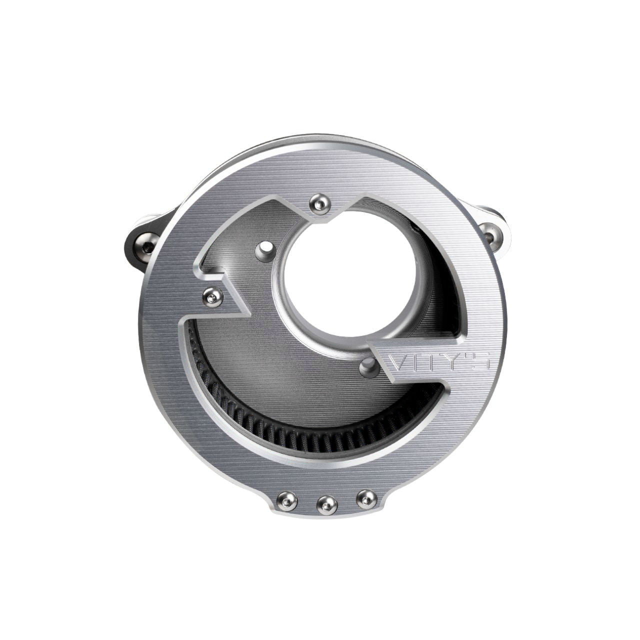 Brock's Performance Massive Air Cleaner Silver E-Throttle Touring (08-16), Softail (16-17), FXDLS (2017)