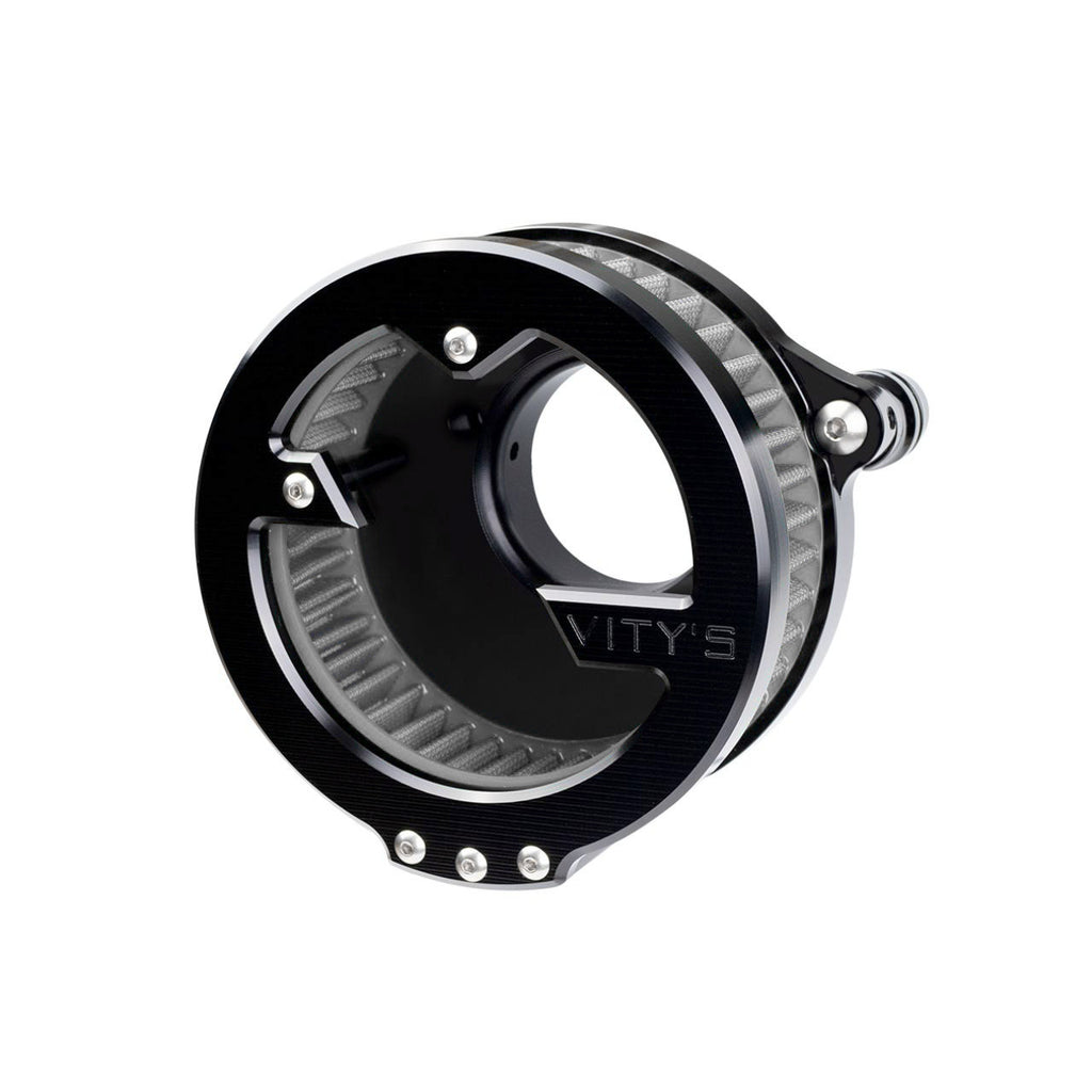 Brock's Performance Massive Air Cleaner Black E-Throttle Touring (08-16), Softail (16-17), FXDLS (2017)