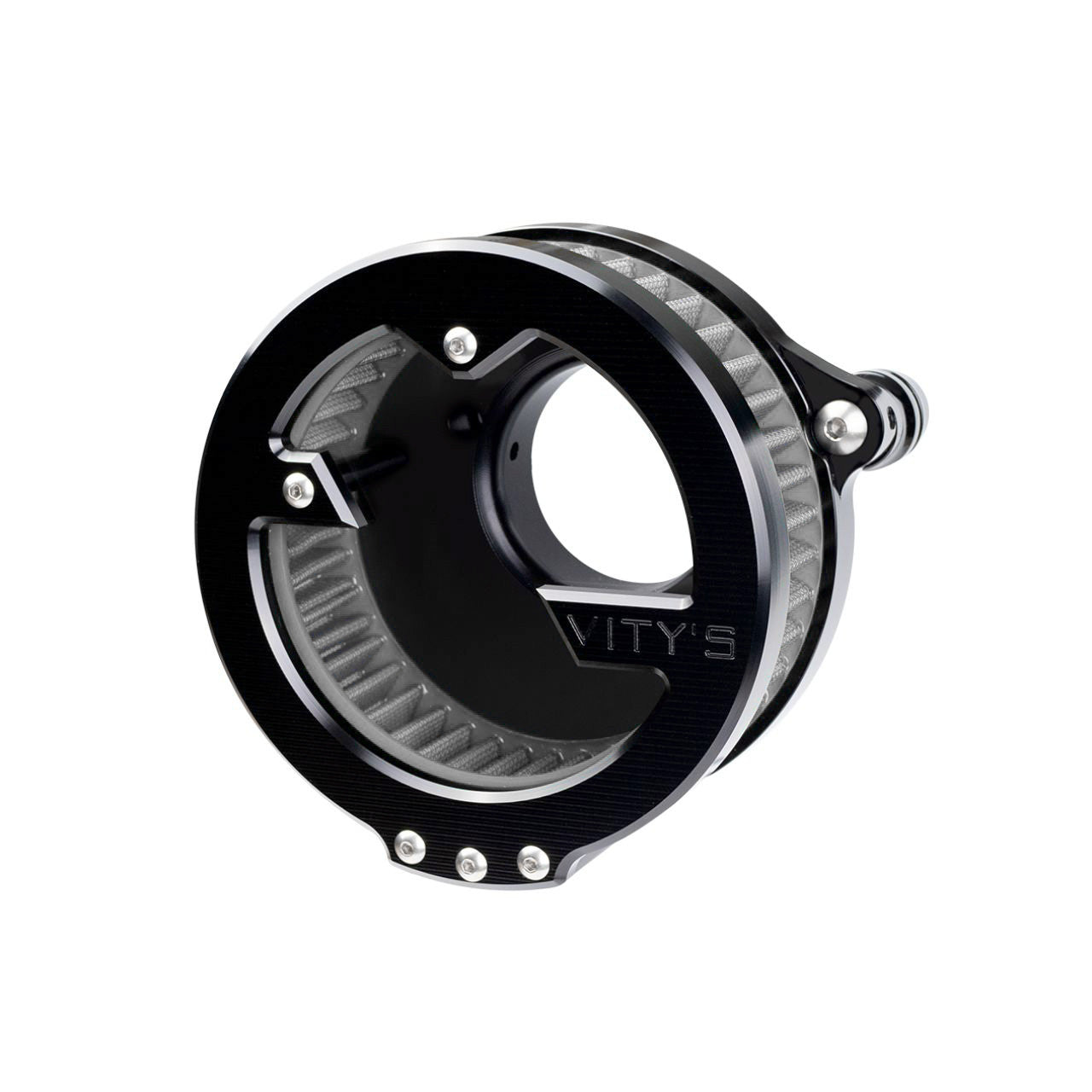 Brock's Performance Massive Air Cleaner Black E-Throttle Touring (08-16), Softail (16-17), FXDLS (2017)