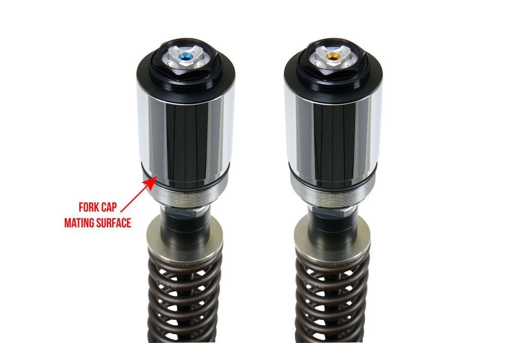 Brock's Performance Bitubo Front 49mm Shock Cartridges Extended 2in - H-D Low Rider S (16-17)