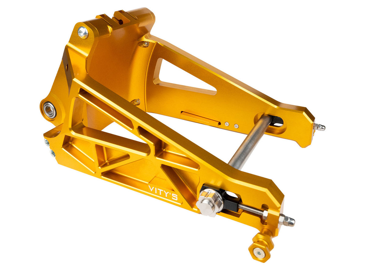 Brock's Performance Vity's Performance Swingarm Gold - M8 Softail (18-26)