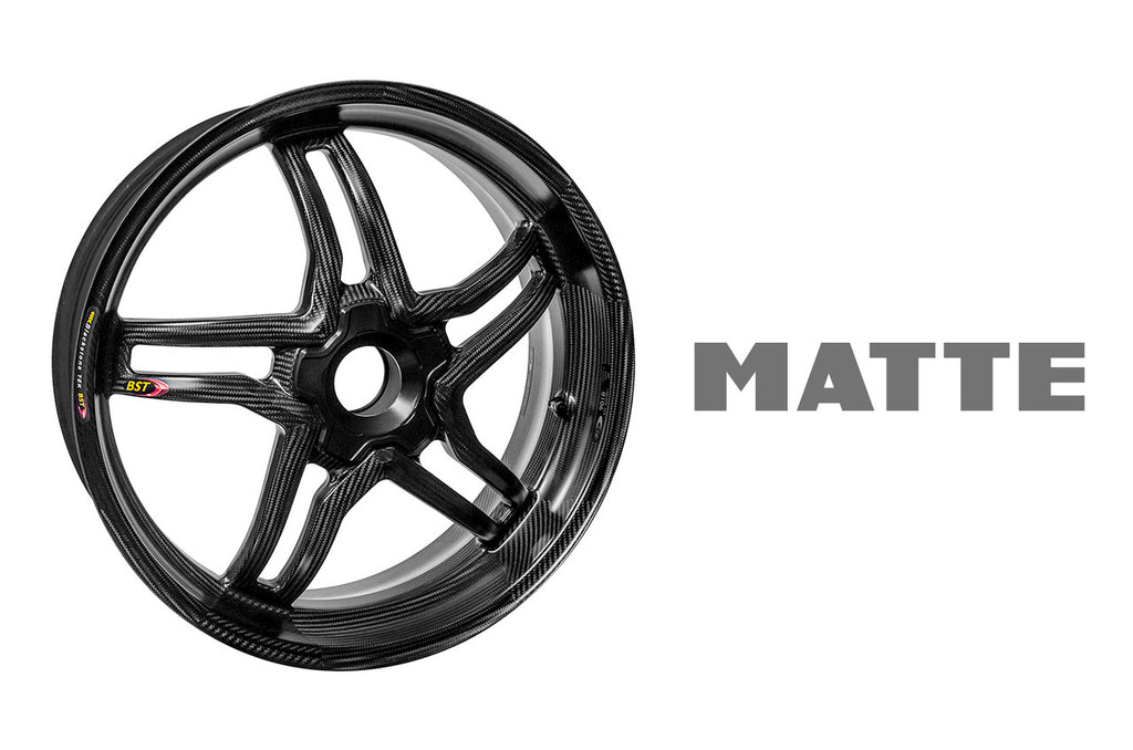 Brock's Performance BST Rapid TEK 17 x 5.5 Rear Wheel - MATTE - Ducati 1098/R/S/ 1199 / 1299 / 1299Rfe / Panigale V4 (18-24) and V2 / Streetfighter V4 and V2 / 1198 (2007-12) / SuperSport 939