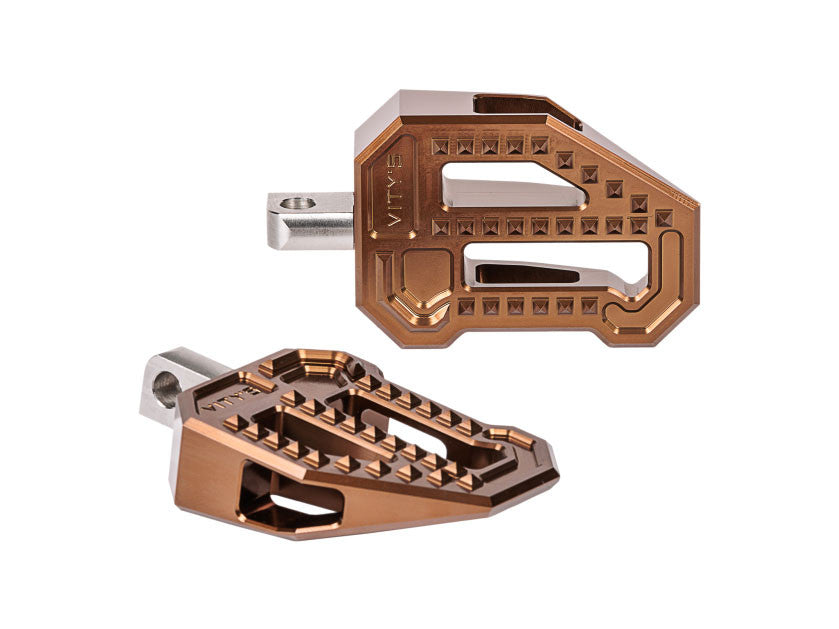 Brock's Performance BMX Driver Foot Pegs Bronze Softail (18-24)