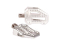 Brock's Performance BMX Driver Foot Pegs Silver Softail (18-24)