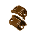 Brock's Performance Vity's Clutch/Brake Perch Clamp Set Bronze (83-23) Touring, Softail, Sportster