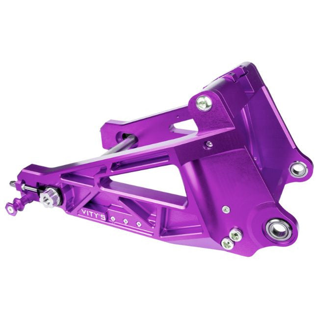 Brock's Performance Vity's Performance Swingarm Purple M8 Softail (18-26)