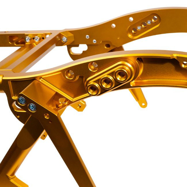 Brock's Performance Vity's Performance Rear Subframe Gold Road Glide (14-24), Street Glide (14-24), Road King (14-24)
