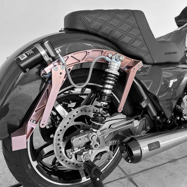 Brock's Performance Vity's Performance Rear Subframe Rose Gold Road Glide (14-24), Street Glide (14-24), Road King (14-24)