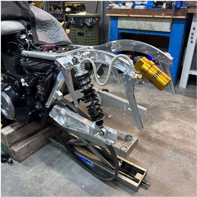 Brock's Performance Vity's Performance Rear Subframe Natural Road Glide (14-24), Street Glide (14-24), Road King (14-24)
