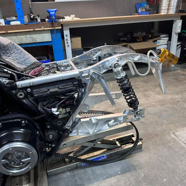 Brock's Performance Vity's Performance Rear Subframe Natural Road Glide (14-24), Street Glide (14-24), Road King (14-24)