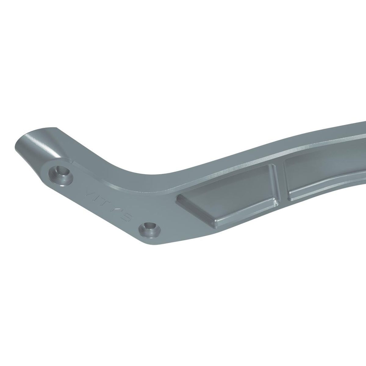 Brock's Performance Vity's Design Rear Fender Mount w/ Turn Signal Holes Silver Low Rider S/ST (18-26)