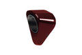 Brock's Performance Replacement Penta-Carbon Exhaust Red Endcap (Includes Rivets)