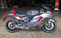 Brock's Performance Alien Head 2 Full System 14" Muffler Suzuki Hayabusa (22-26) Polished