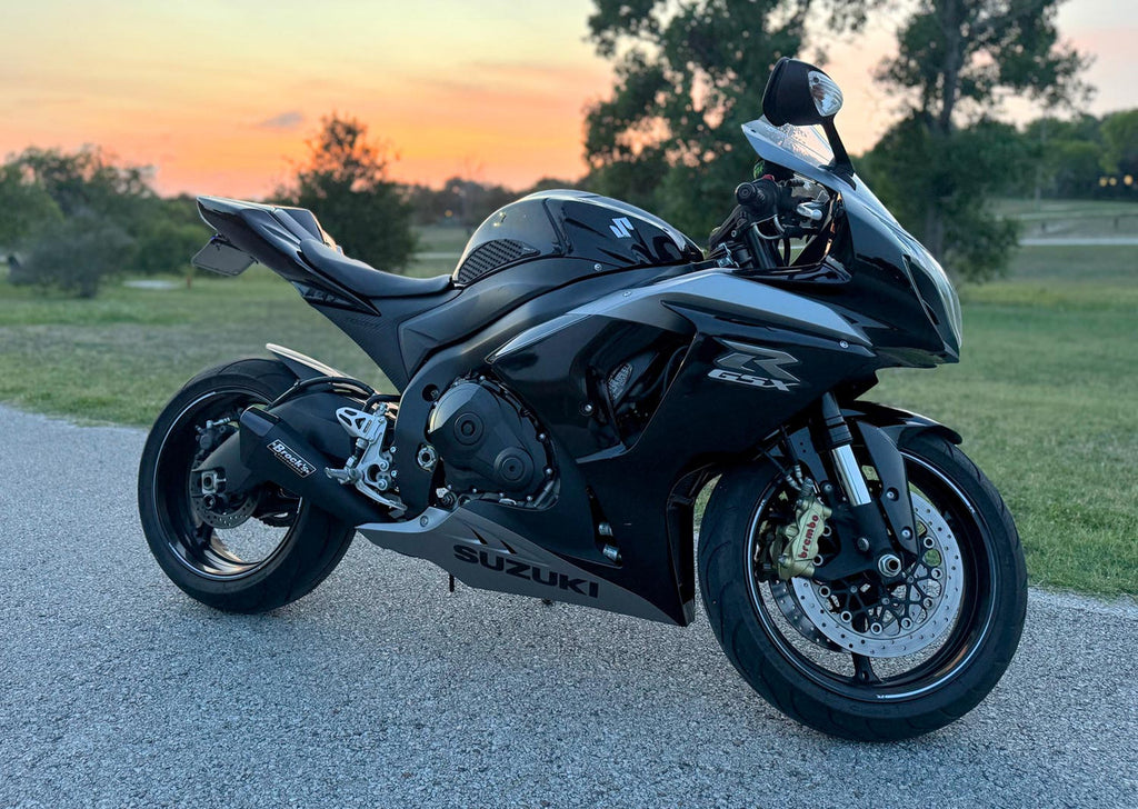 Brock's Performance Penta-Carbon Full System 15" Muffler (Black) GSX-R1000 (09-16)