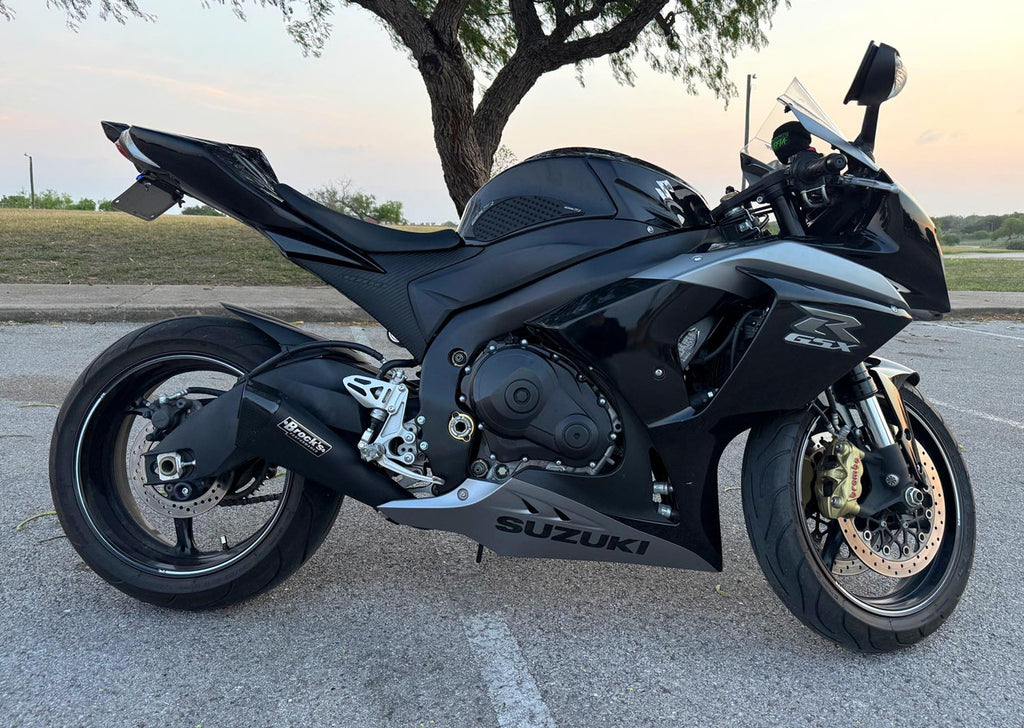 Brock's Performance Penta-Carbon Full System 15" Muffler (Black) GSX-R1000 (09-16)