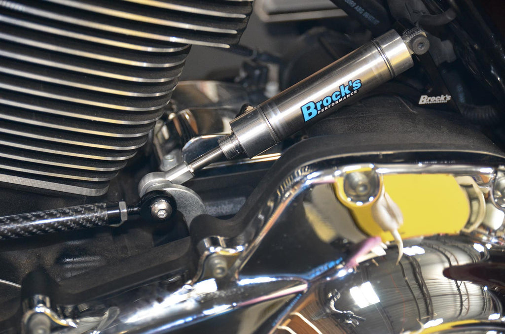 Brock's Performance Air Shifter Mounting Kit with Cylinder for Harley-Davidson M8 Touring Models