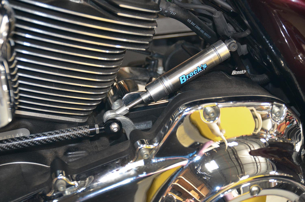 Brock's Performance Air Shifter Mounting Kit with Cylinder for Harley-Davidson M8 Touring Models
