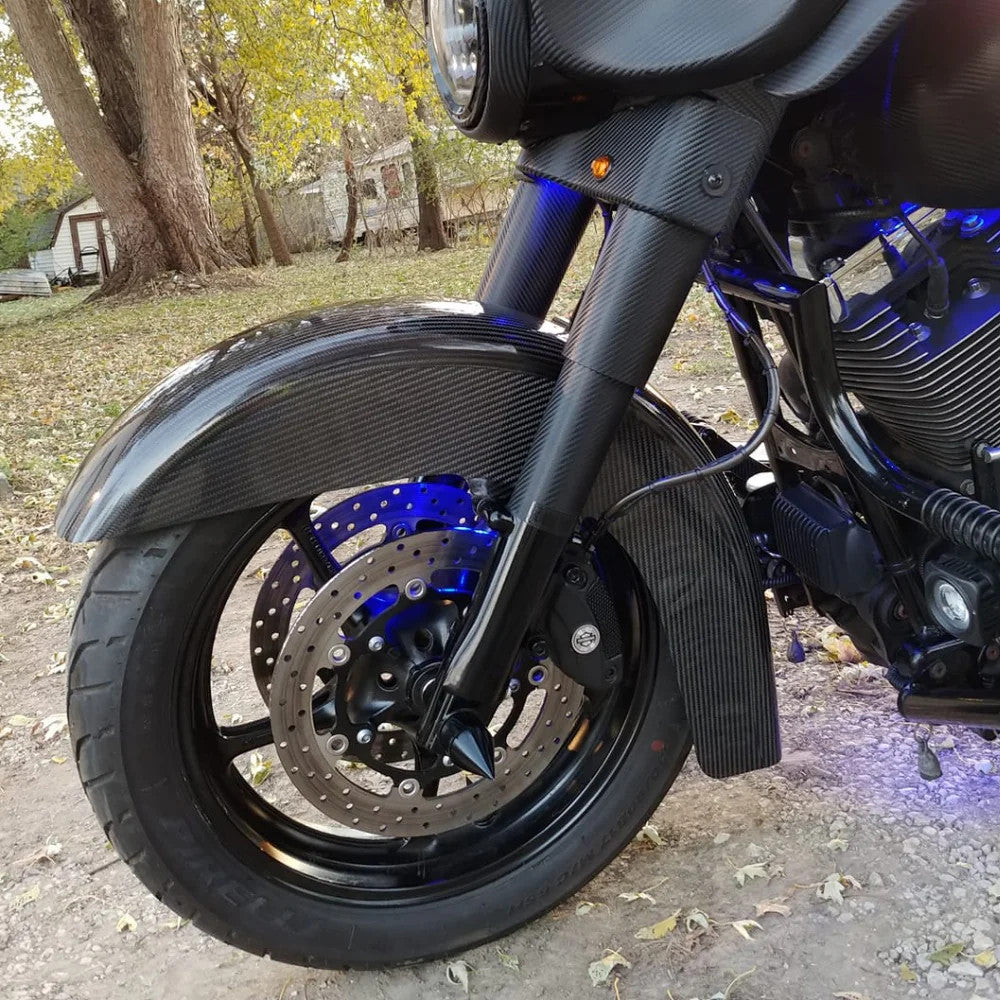 Brock's Performance Carbon Fiber 19" OEM Style Front Fender H-D Touring Models (14-23)