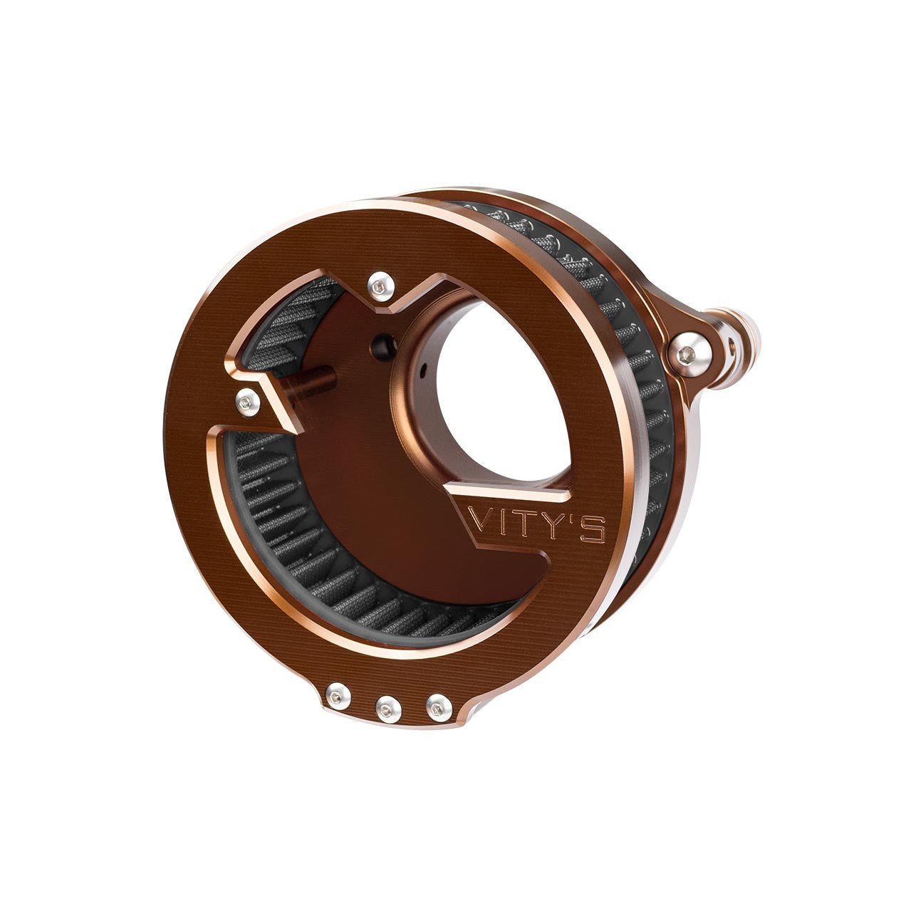 Brock's Performance Massive Air Cleaner Bronze Touring (17-23), Softail (18-23)