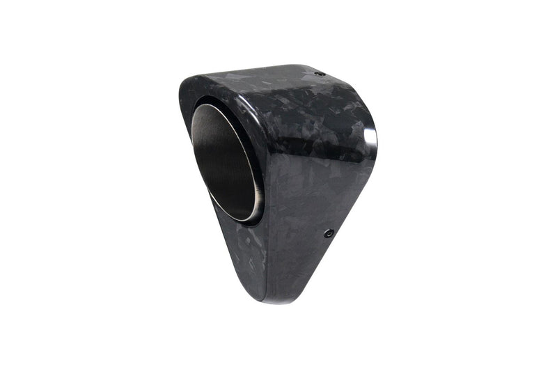 Brock's Performance Replacement Penta-Carbon Exhaust Forged Fusion Endcap (Includes Rivets)