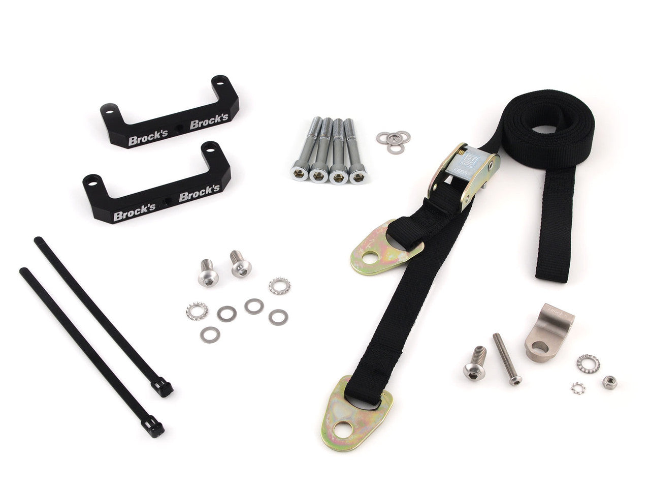 Brock's Performance Radial Mount Front End Lowering Kit ZX-14R (12-17), ZX-6R (07-19), ZX-636R (13-19), and Hayabusa (22-26)