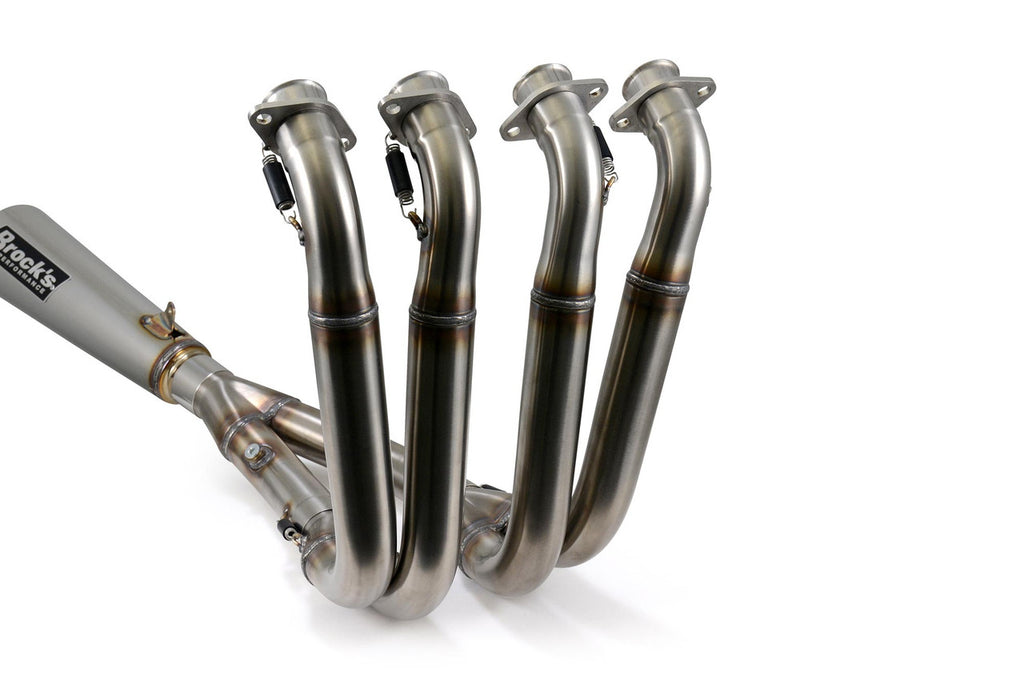 Brock's Performance ShortMeg 2 Full System 14" Muffler Suzuki Hayabusa (22-26) Polished