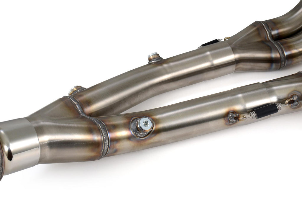 Brock's Performance ShortMeg 2 Full System 14" Muffler Suzuki Hayabusa (22-26) Polished