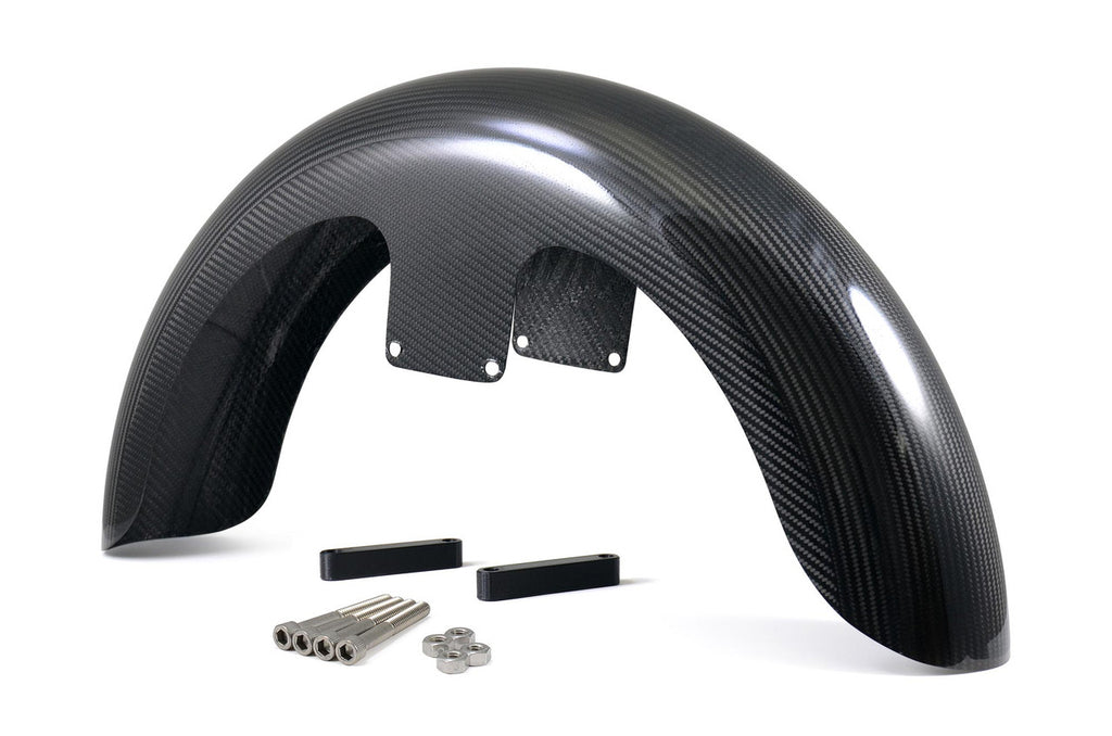 Brock's Performance Carbon Fiber 21" Front Fender H-D Touring Models (14-23)