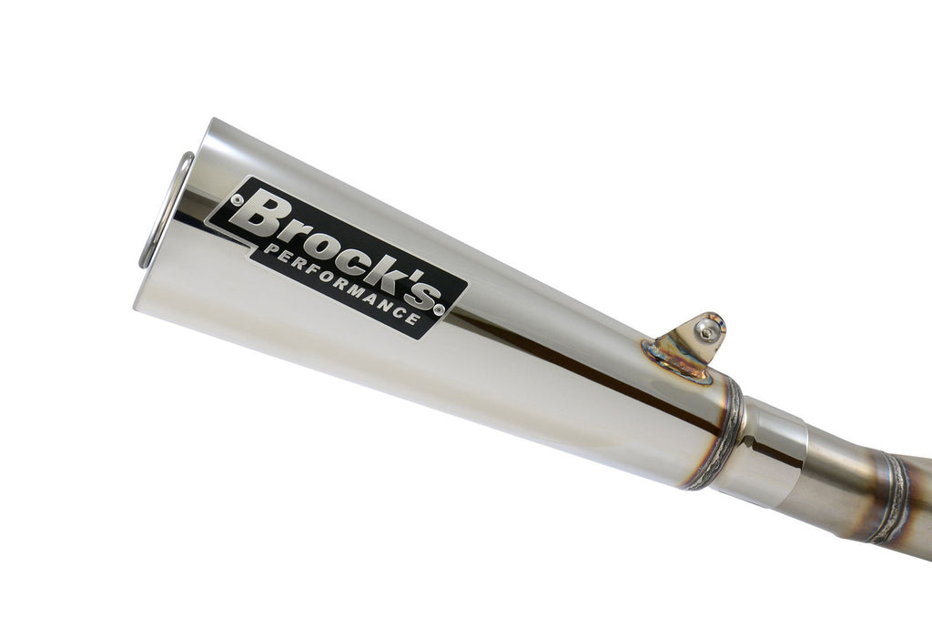 Brock's Performance ShortMeg 2 Full System 14" Muffler B-King (08-11)
