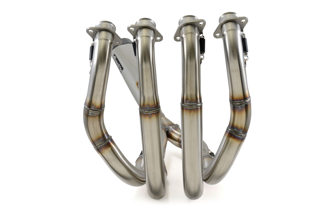 Brock's Performance Penta-Carbon Full System 15" Muffler (Polished) B-King (08-11)