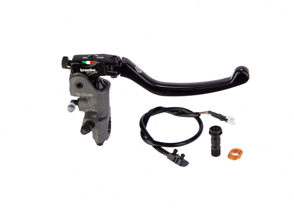 Brock's Performance Brembo 19RCS Radial Brake Master Cylinder for 7/8" Bar (22.2mm)