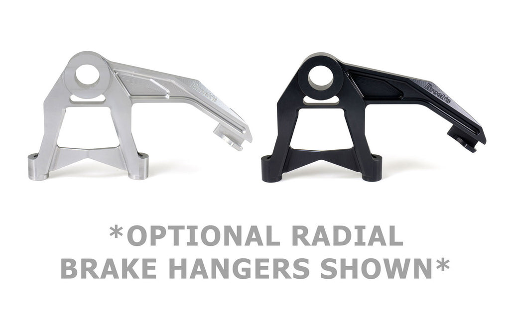 Brock's Performance West Coast Bagger Swingarm (Burnished) for Harley-Davidson Touring Models (09-26)