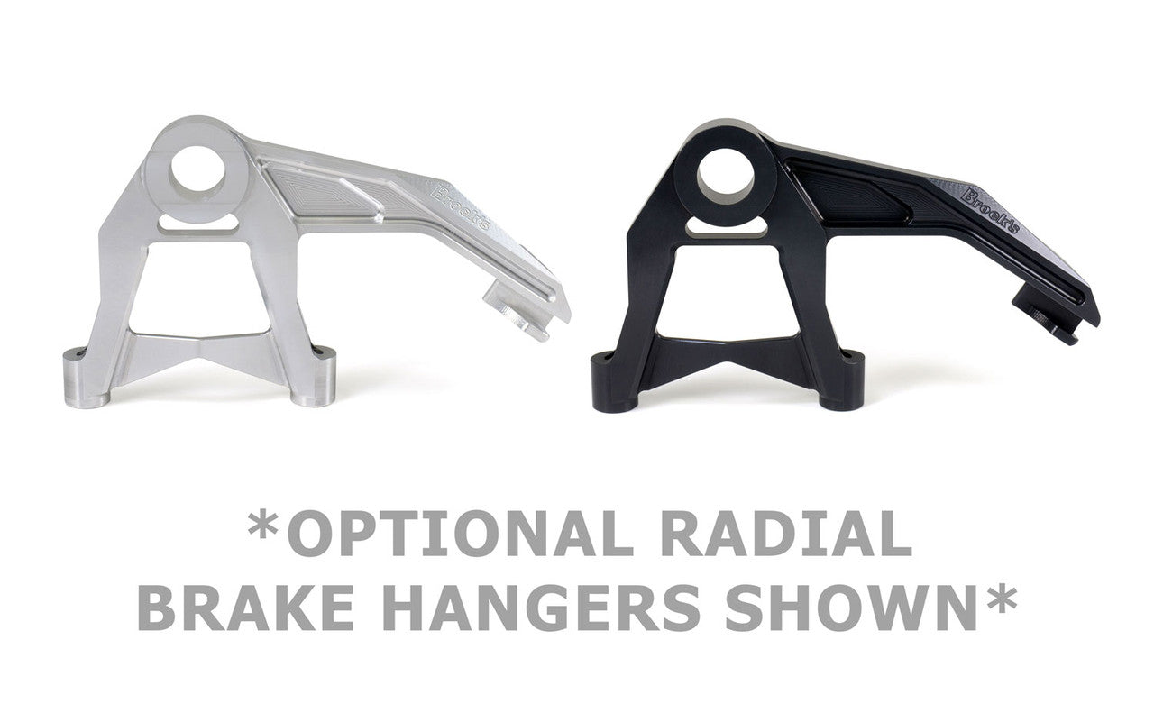 Brock's Performance West Coast Bagger Swingarm (Burnished) for Harley-Davidson Touring Models (09-26)