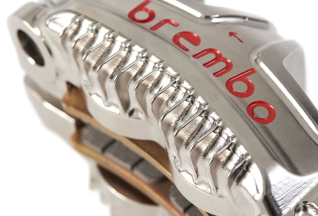 Brock's Performance Brembo GP4-MS Front Caliper Set (108mm Radial) Billet Aluminum