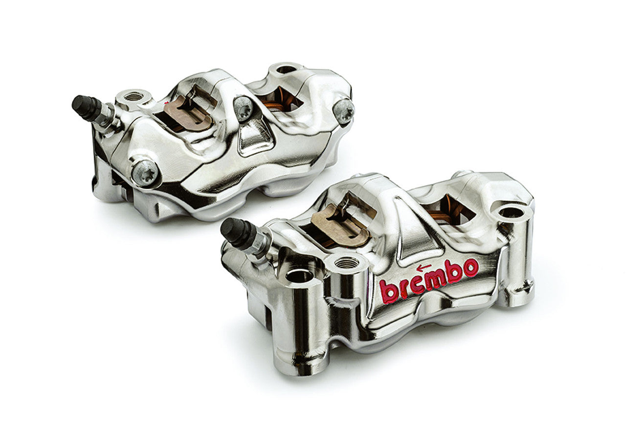 Brock's Performance Brembo GP4-RX Front Caliper Set (100mm Radial) Billet Aluminum