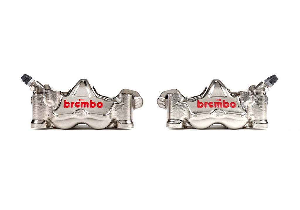 Brock's Performance Brembo GP4-RX Front Caliper Set (100mm Radial) Billet Aluminum