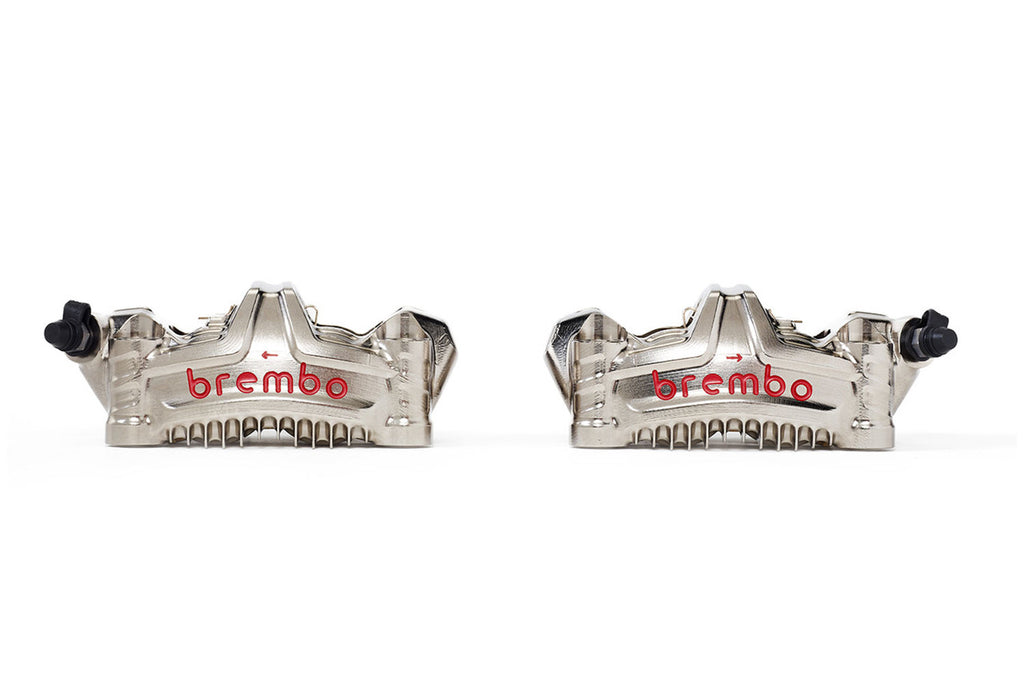 Brock's Performance Brembo GP4-MS Front Caliper Set (100mm Radial) Billet Aluminum