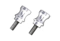 Brock's Performance Vortex 10mm Swingarm Spools (Silver)
