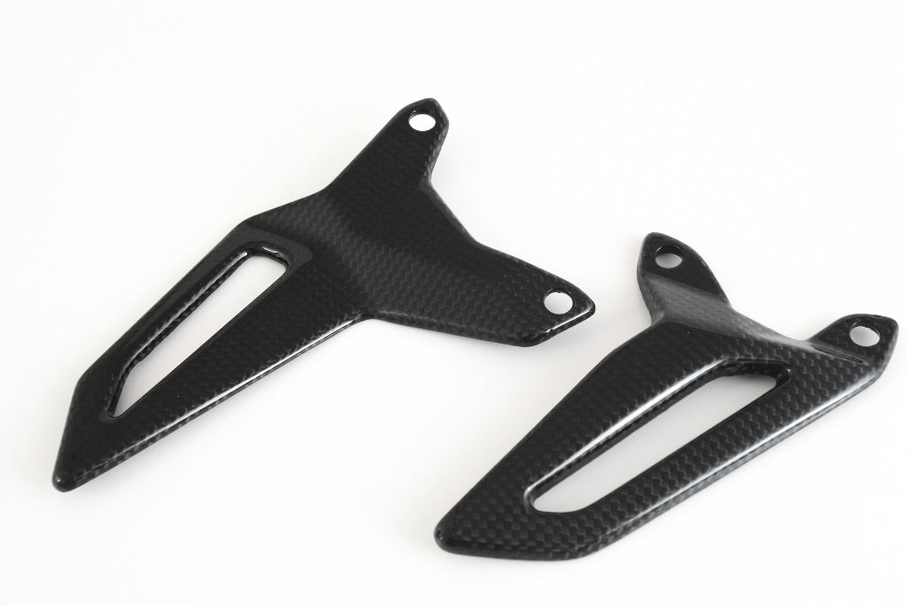 Fullsix Carbon Heel Guards Pair - Ducati Panigale R/Panigale V2