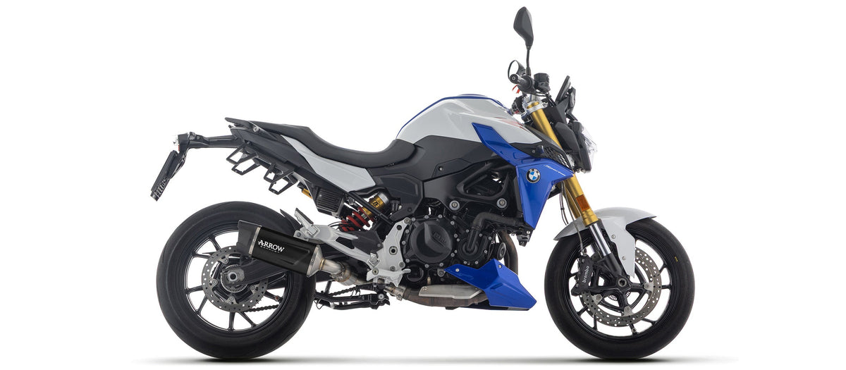 Arrow Indy Race EVO Aluminium "Dark" Slip On with Carbon End Cap - BMW F900R/F900XR