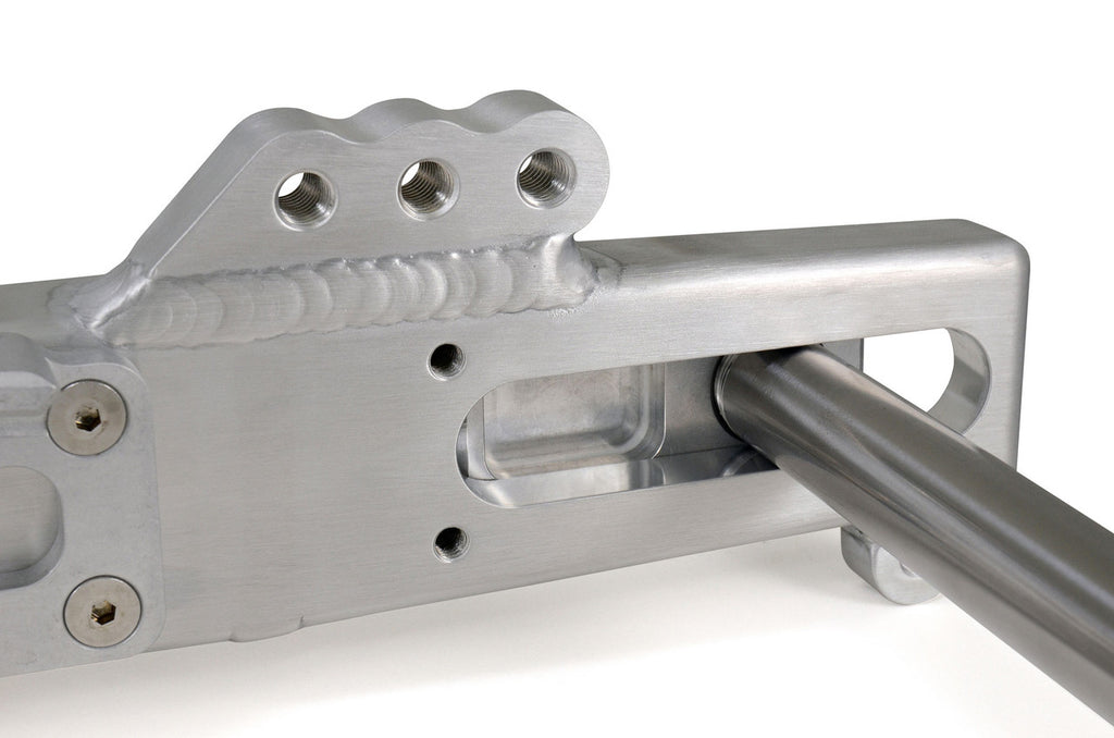 Brock's Performance Long ATTACK™ Swingarm Extended 4"-8" (Burnished) for H-D Touring Models (09-26)
