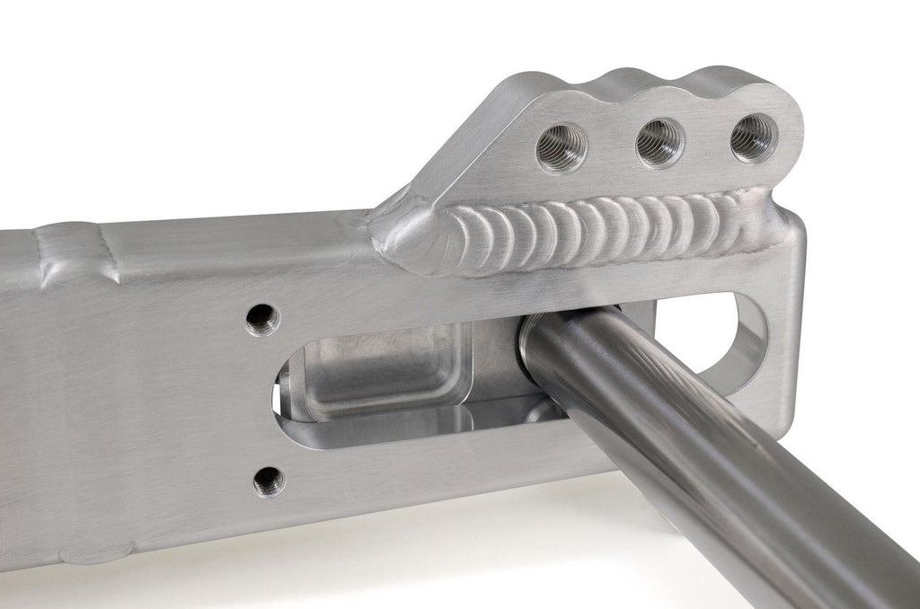 Brock's Performance Short ATTACK™ Swingarm Extended 0"-4" (Burnished) for H-D Touring Models (09-26)