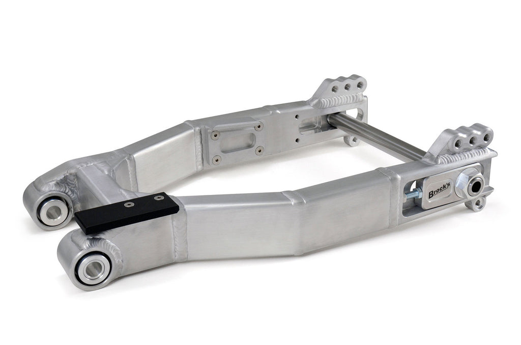 Brock's Performance Short ATTACK™ Swingarm Extended 0"-4" (Burnished) for H-D Touring Models (09-26)
