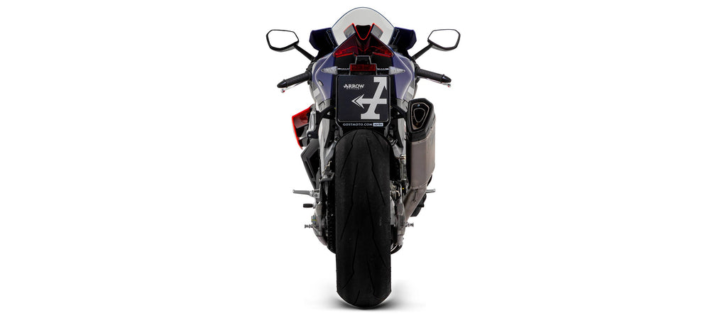 Arrow Pista Titanium Slip On with Titanium Link Pipe - Aprilia RSV4 1100/Tuono V4 1100